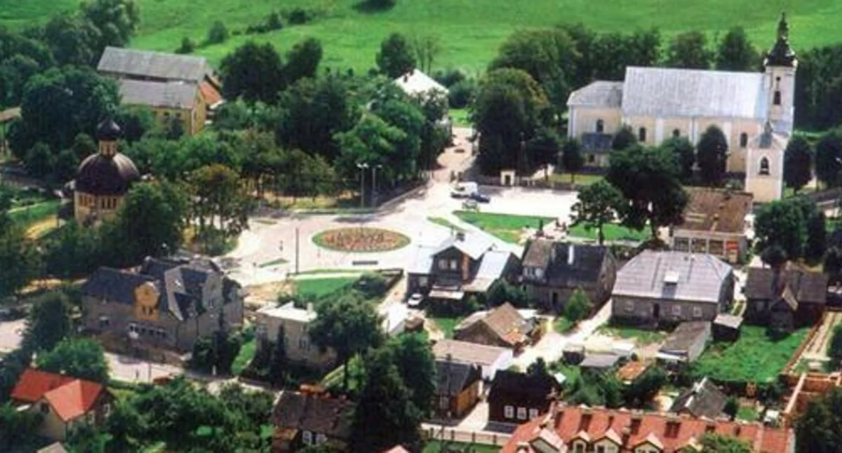 Widok na Brańsk z lotu ptaka