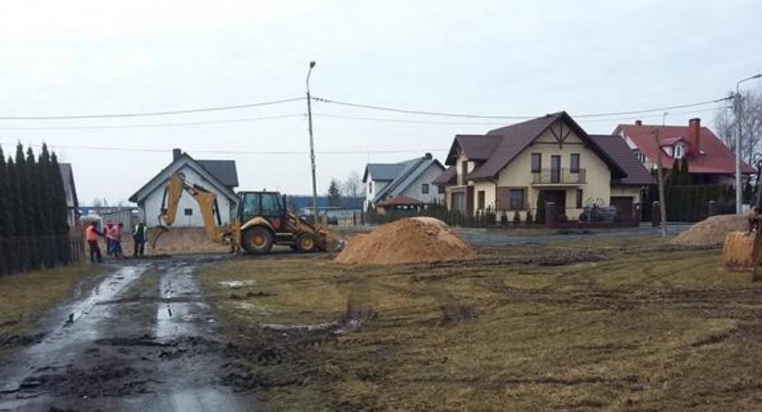 Bielsk Podlaski, prace budowlane ul. Krucza