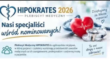 Lekarze i pielęgniarki z bielskiego szpitala nominowani w plebiscycie Hipokrates 2026