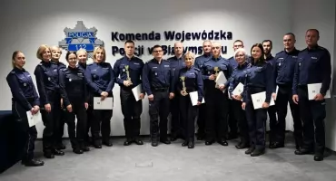 Policjantka z Bielska Podlaskiego na podium wojewódzkiego konkursu