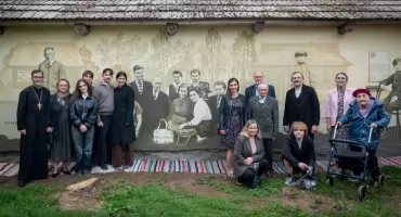 Mural na 40 lecie Muzeum Małej Ojczyzny w Studziwodach [FOTO]