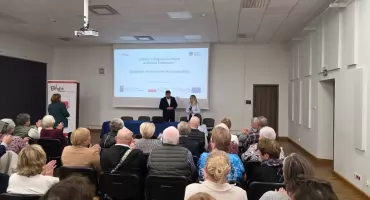 Klaster Usług Senioralnych ruszył w Bielsku Podlaskim. Seniorzy poznali zasady projektu [FOTO]