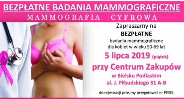 Bielsk Podlaski: Bezpłatne badania mammograficzne